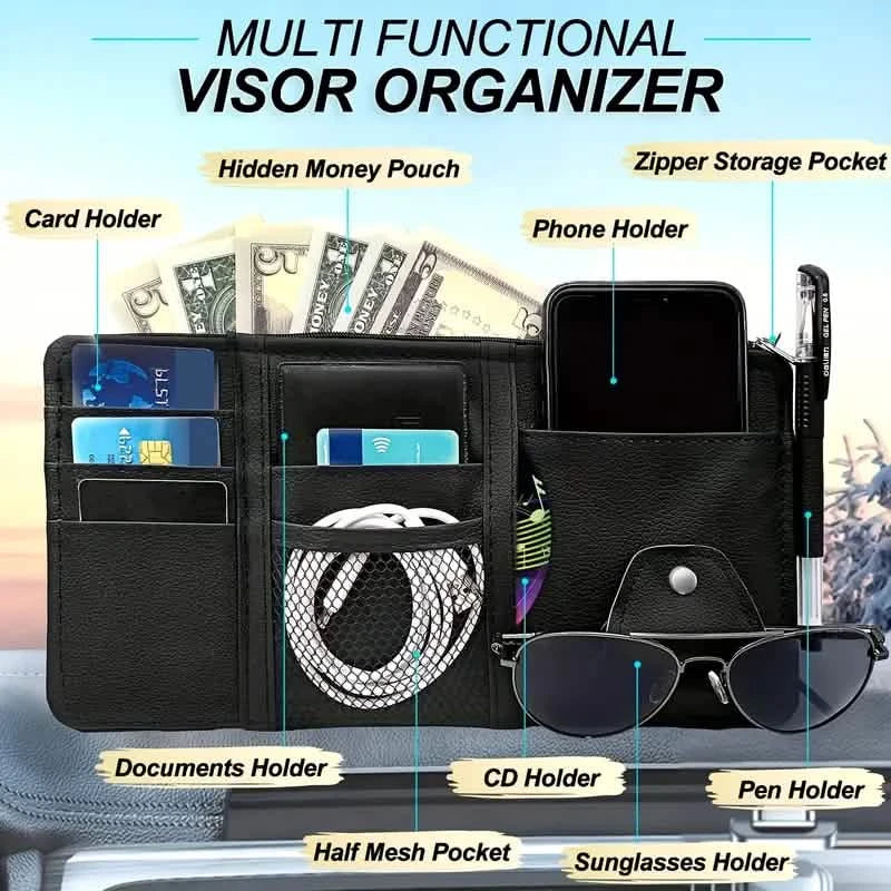 Car Sun Visor Organizer by DailySale