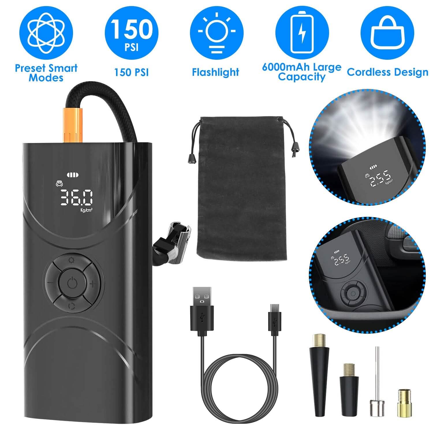 Car Tire Inflator Pump by DailySale