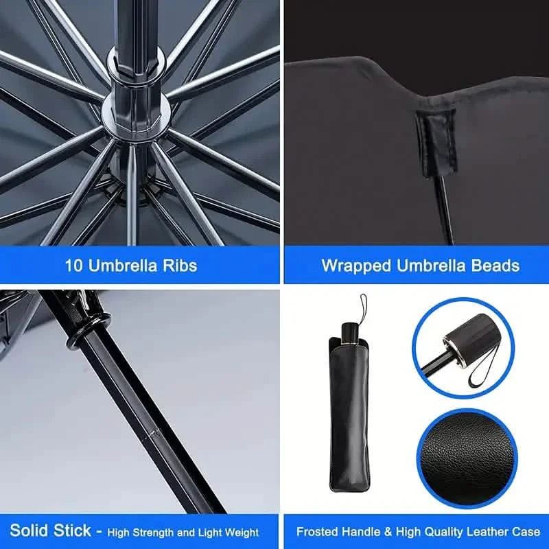 Car Windshield Sun Shade UV Rays and Heat Sun Visor Protector Foldable Reflector Umbrella by DailySale