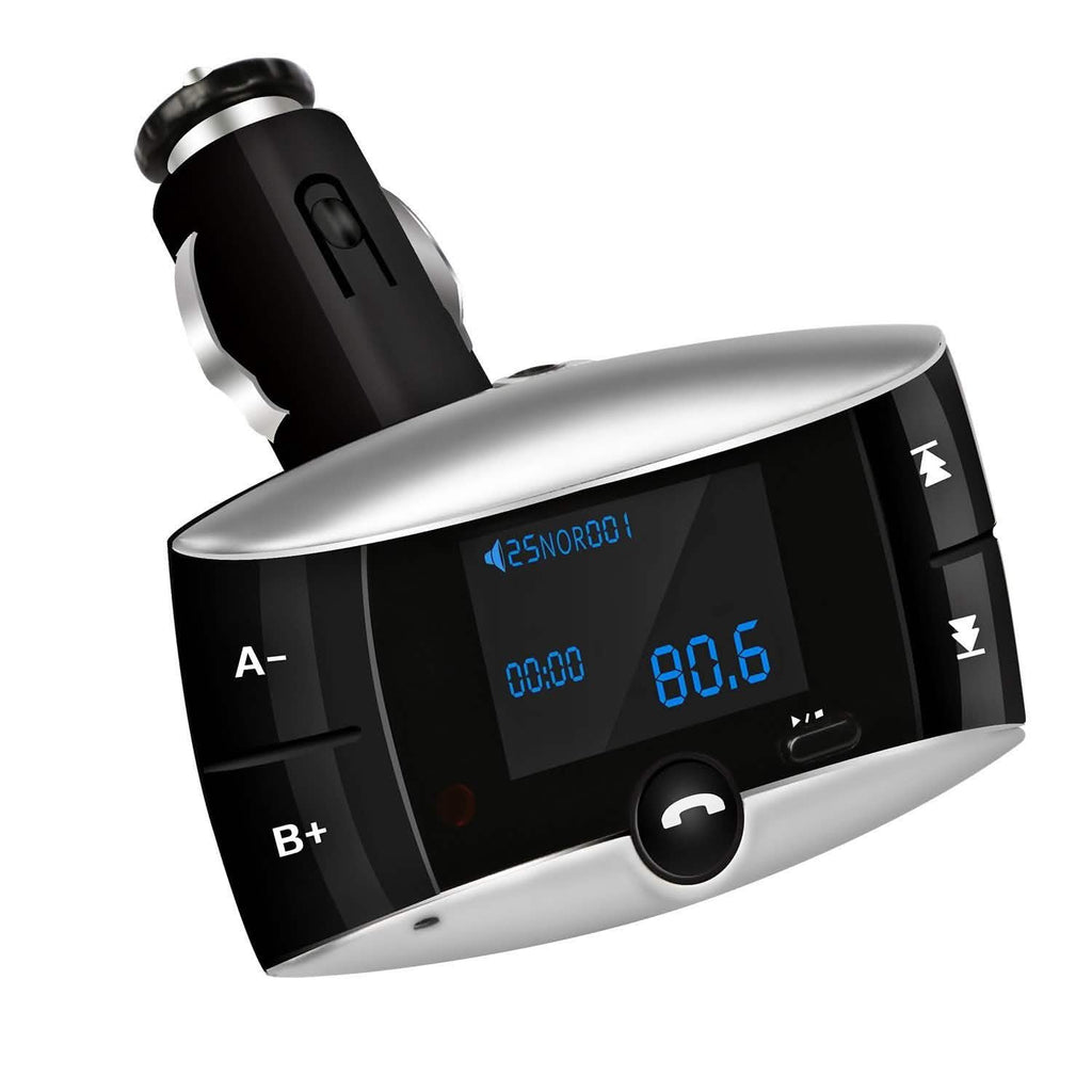 Car Wireless FM Transmitter USB Charger Hands-free Call MP3 Player by DailySale