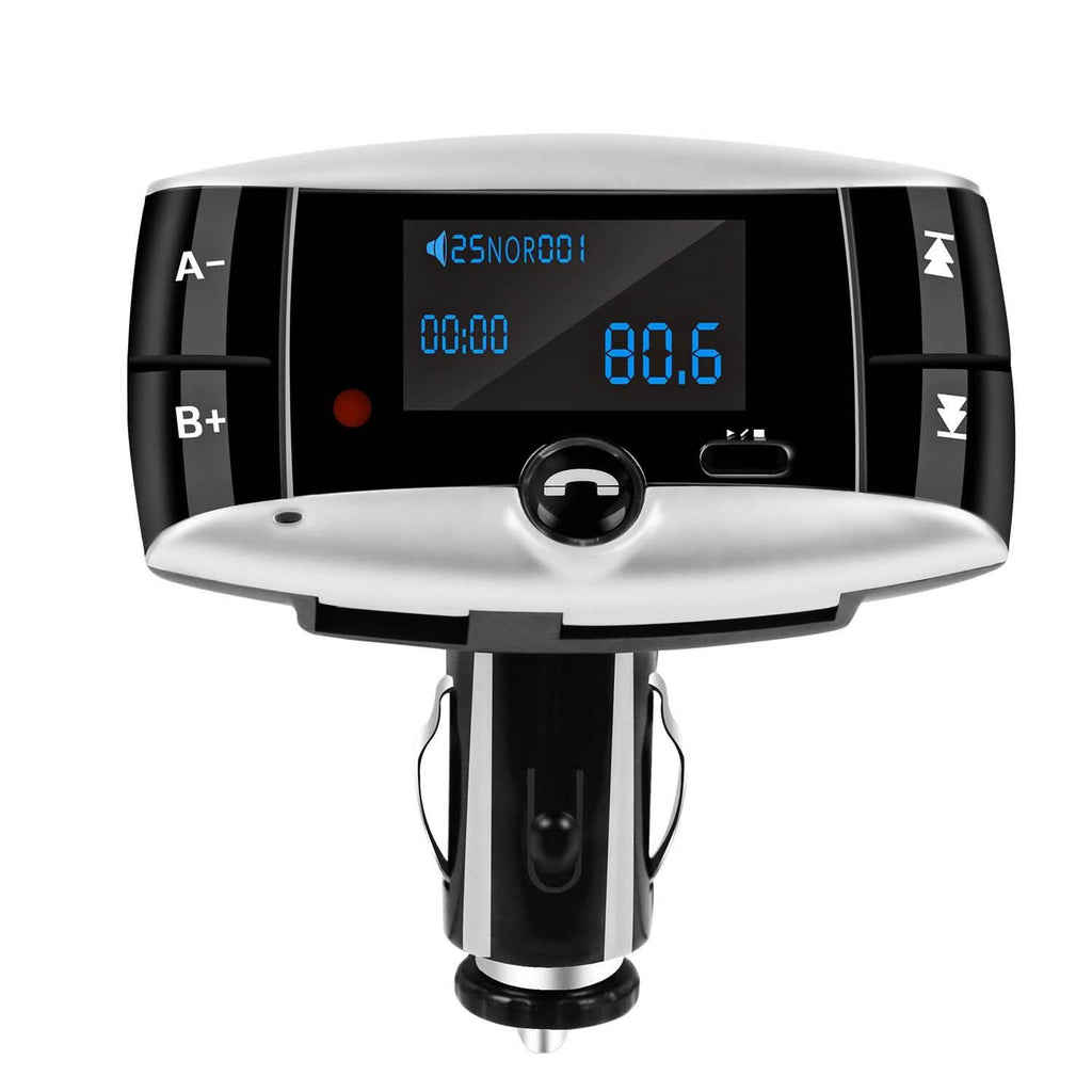 Car Wireless FM Transmitter USB Charger Hands-free Call MP3 Player by DailySale
