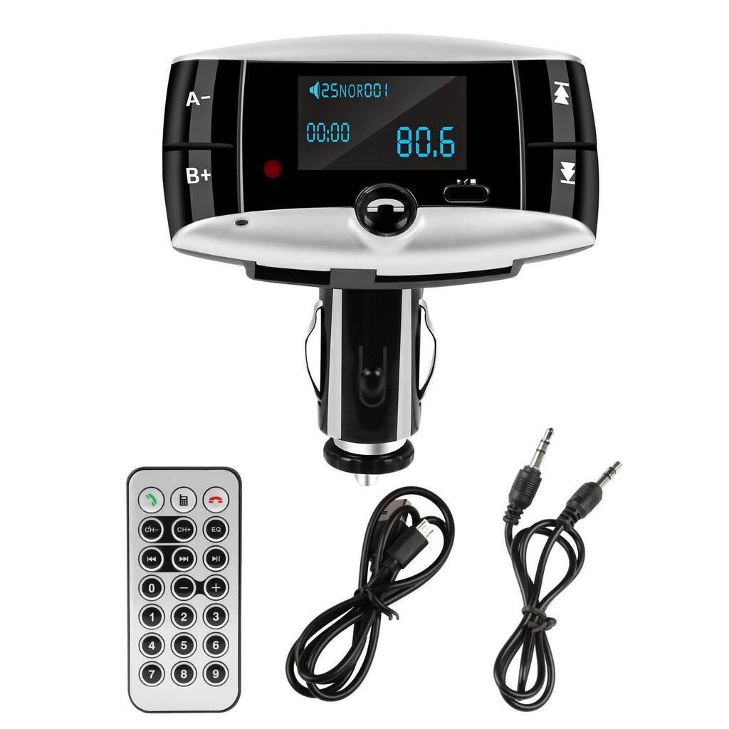Car Wireless FM Transmitter USB Charger Hands-free Call MP3 Player by DailySale