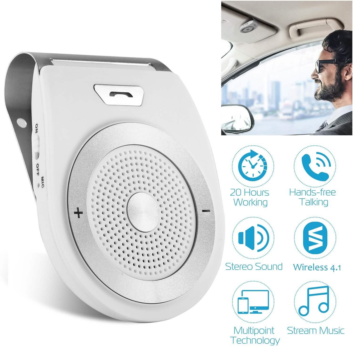 Car Wireless Speakerphone by DailySale