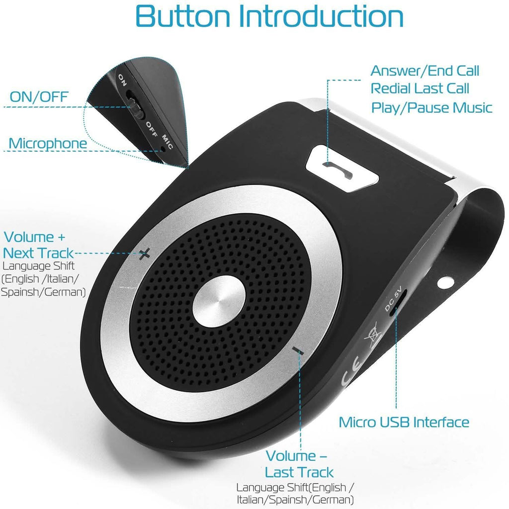Car Wireless Speakerphone by DailySale