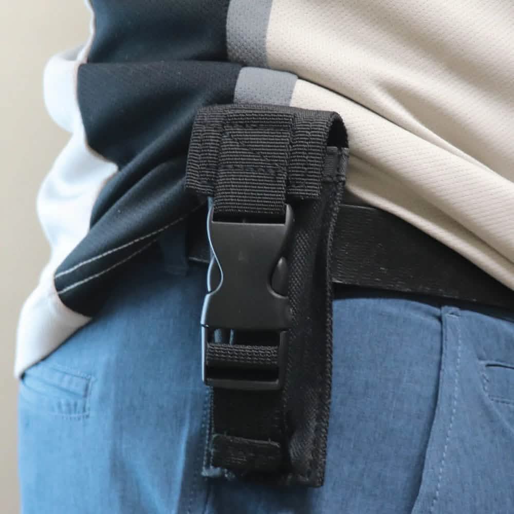 Carbon Fiber Automatic OTF Knife with Belt Clip by DailySale