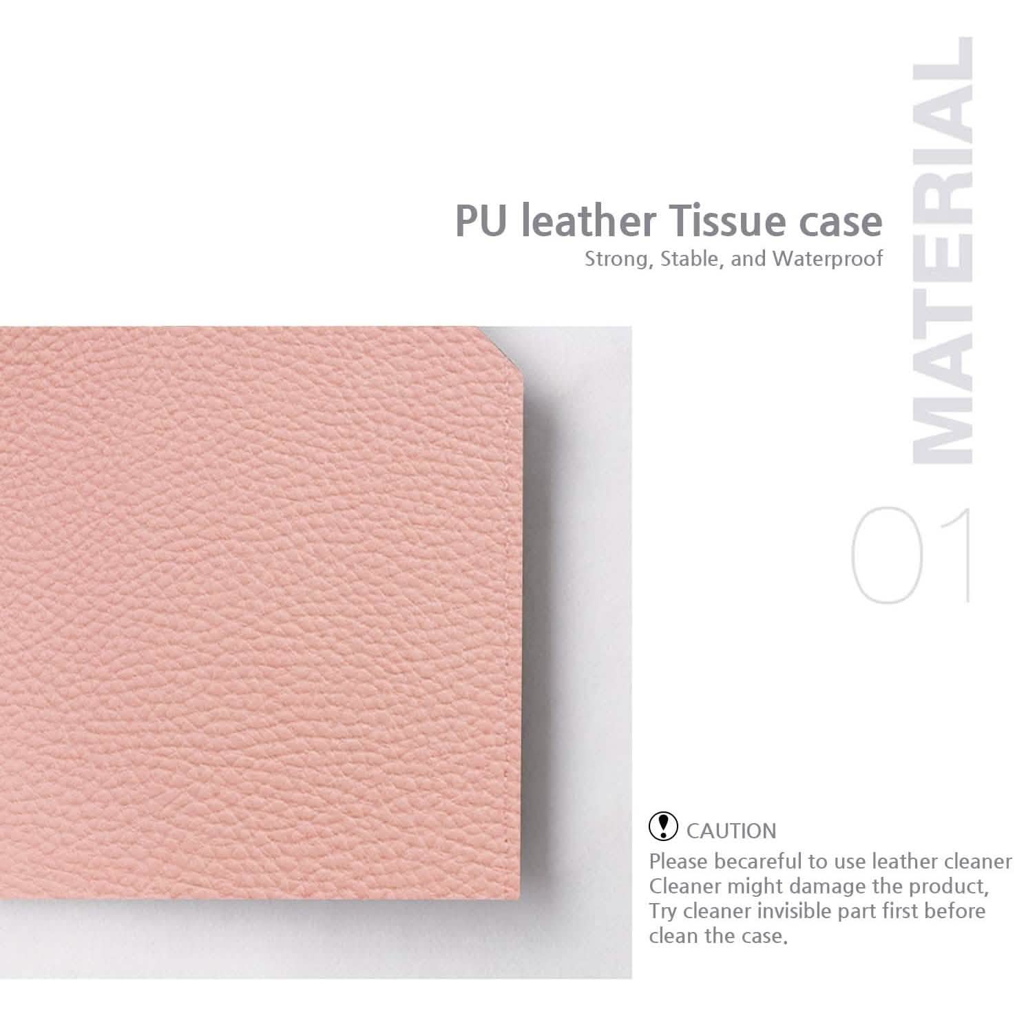 Carrotez Modern PU Leather Square Tissue Box Holder by DailySale