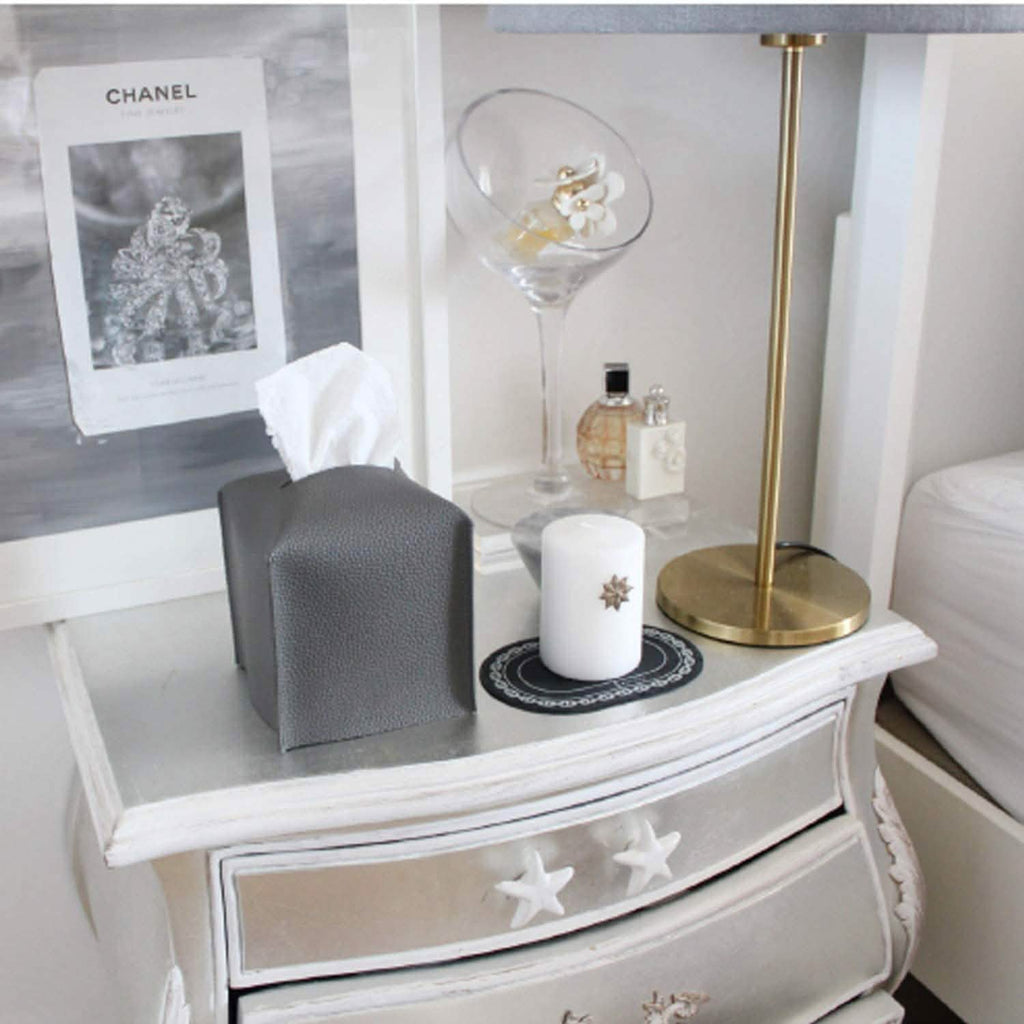 Carrotez Modern PU Leather Square Tissue Box Holder by DailySale