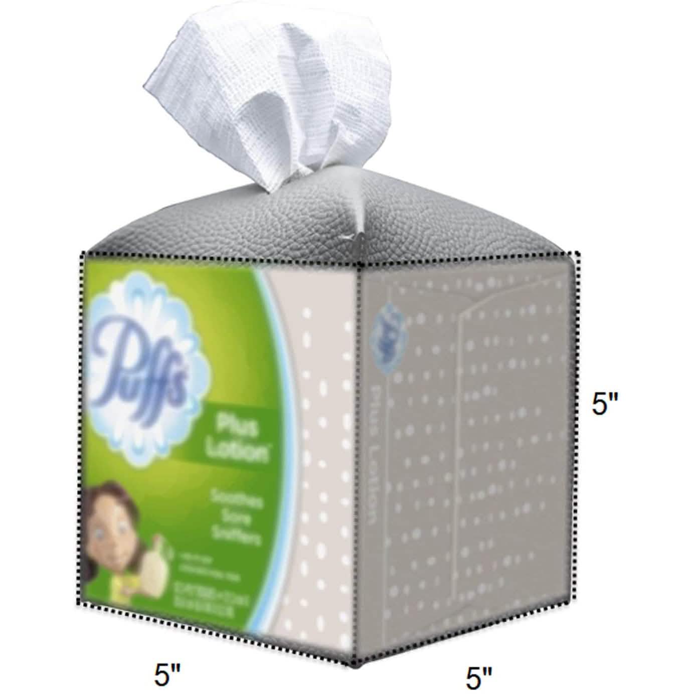 Carrotez Modern PU Leather Square Tissue Box Holder by DailySale