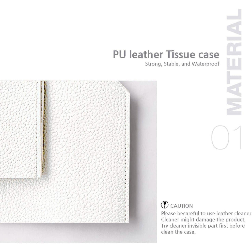 Carrotez Modern PU Leather Square Tissue Box Holder by DailySale