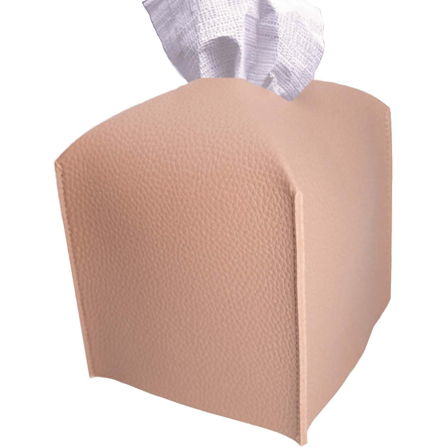 Carrotez Modern PU Leather Square Tissue Box Holder by DailySale