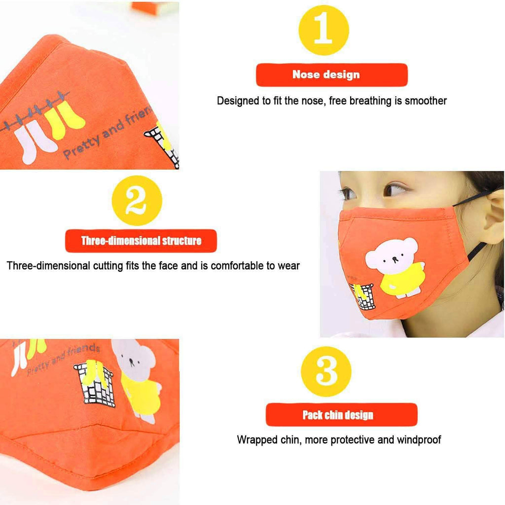 Cartoon Bears Cotton Dustproof for Children by DailySale