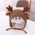 Cartoon Elk Baby Hat Winter Christmas Knitted by DailySale