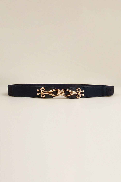 Alloy Buckle Elastic Belt by Wild and Free Boutique