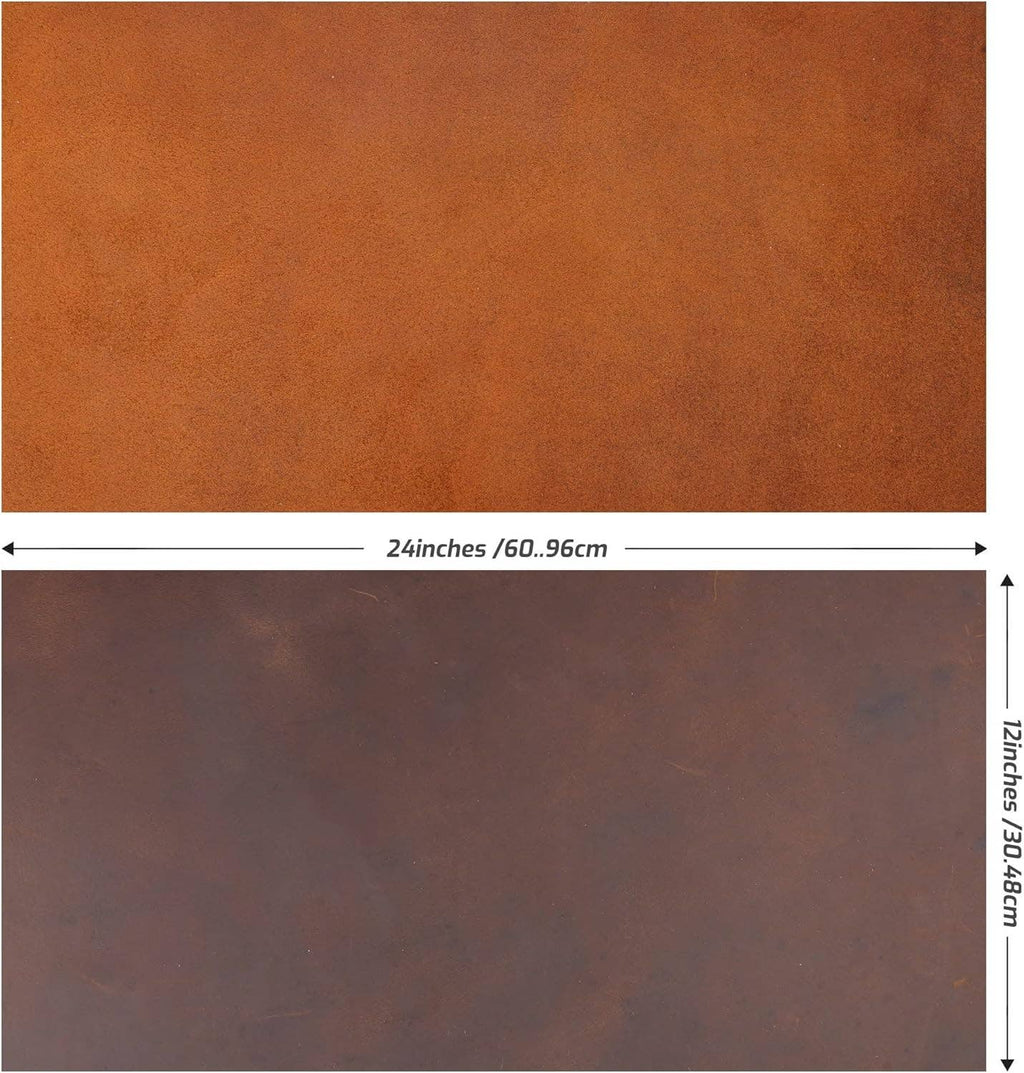 Full Grain Cowhide Leather 2mm Tooling Sheets - Craft & DIY by Hadzam