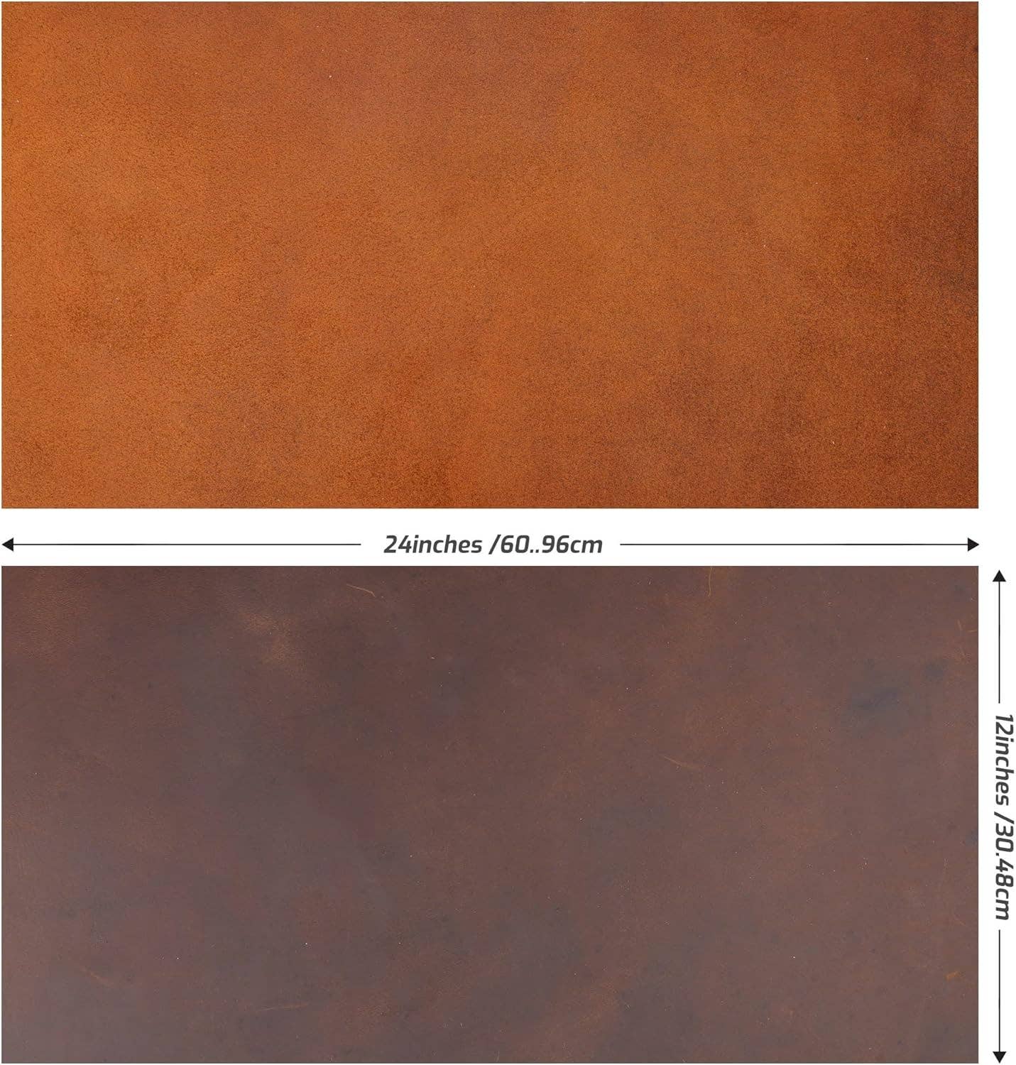 Full Grain Cowhide Leather 2mm Tooling Sheets - Craft & DIY by Hadzam