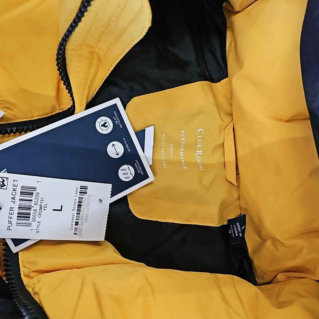 Club Room Size L Yellow MENS Jacket