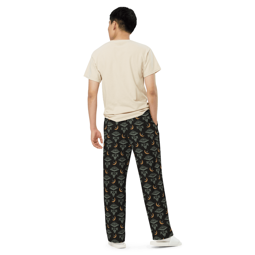 Celestial Shrooms Unisex Lounge Pants by Goth Cloth Co.
