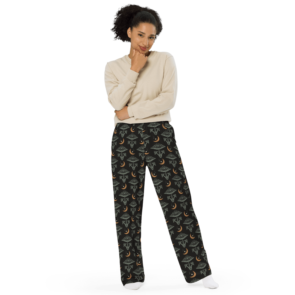 Celestial Shrooms Unisex Lounge Pants by Goth Cloth Co.