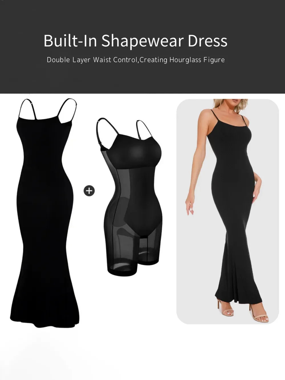 Basic Bae Built-In Shapewear Sleeveless Maxi Dress by Shopiebay