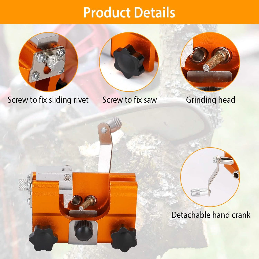 Chainsaw Chain Sharpening Jig Universal by DailySale