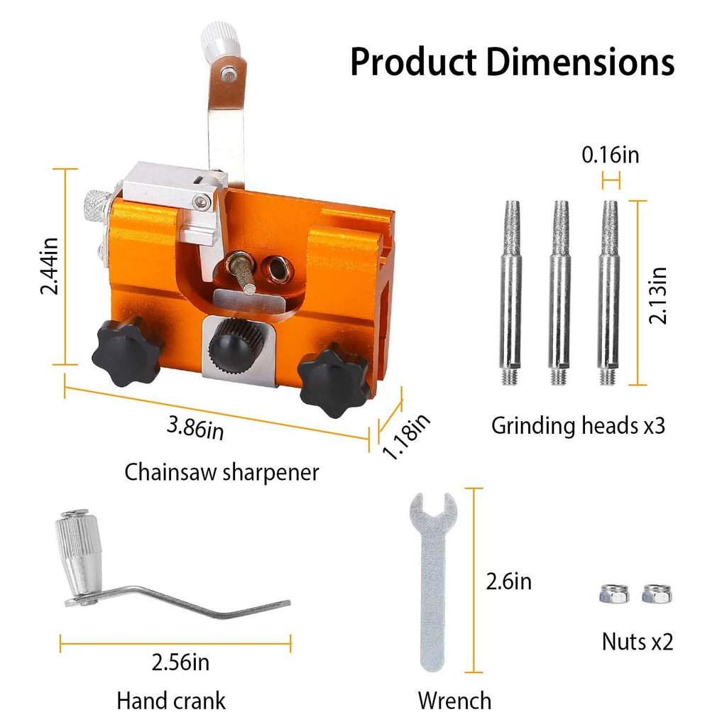 Chainsaw Chain Sharpening Jig Universal by DailySale