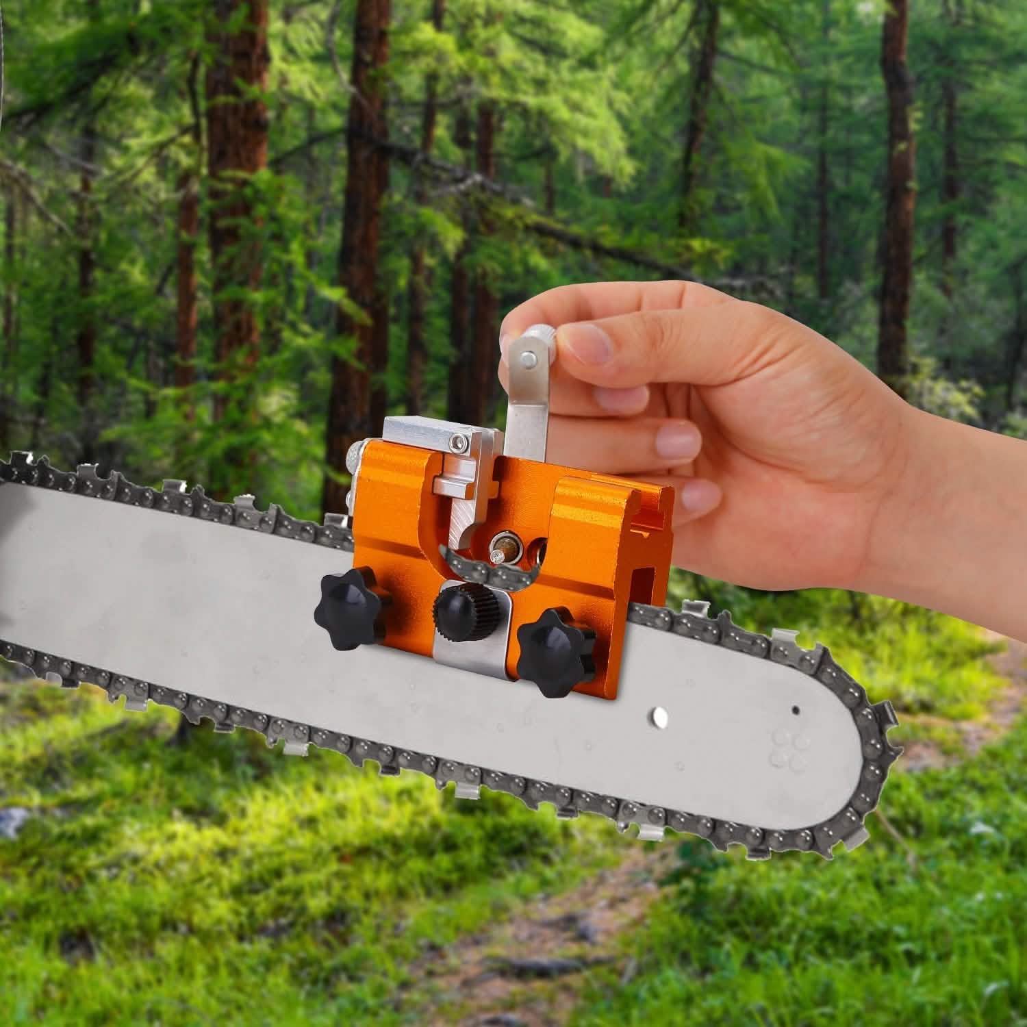 Chainsaw Chain Sharpening Jig Universal by DailySale