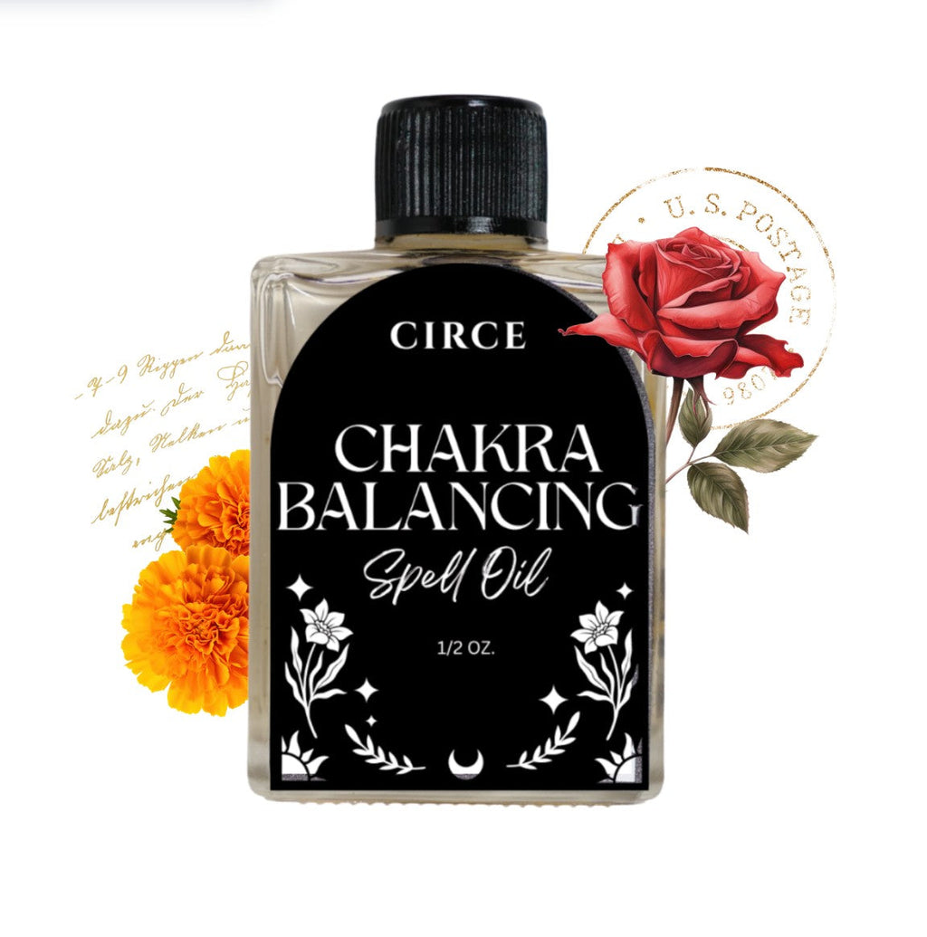 Chakra Balancing Oil — Energy Alignment Ritual by Circe Boutique