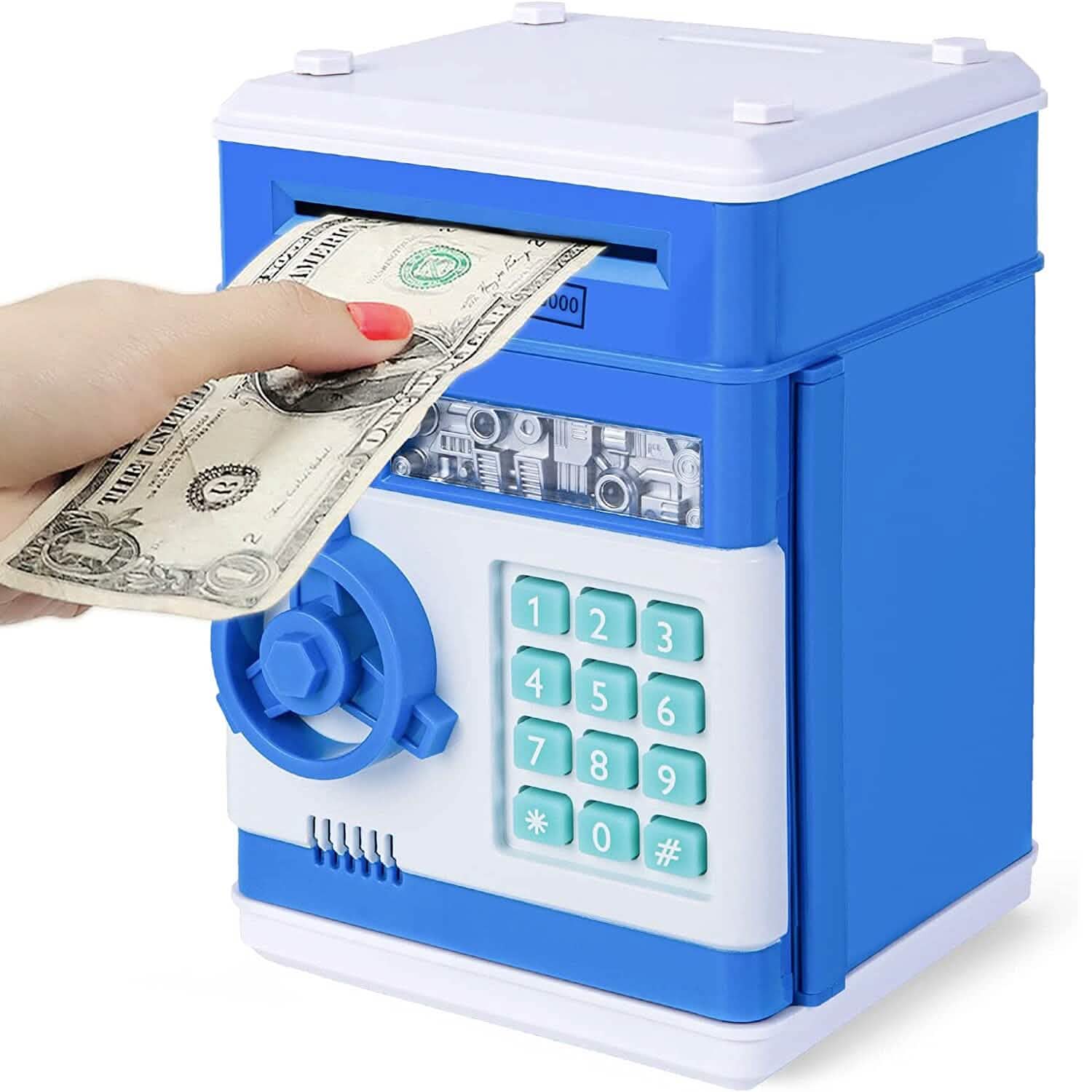 Children's Cartoon Password Box Piggy Bank