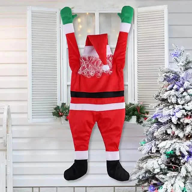 Christmas Climbing Hanging Santa Claus Decor by DailySale