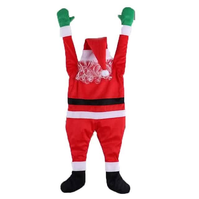 Christmas Climbing Hanging Santa Claus Decor by DailySale