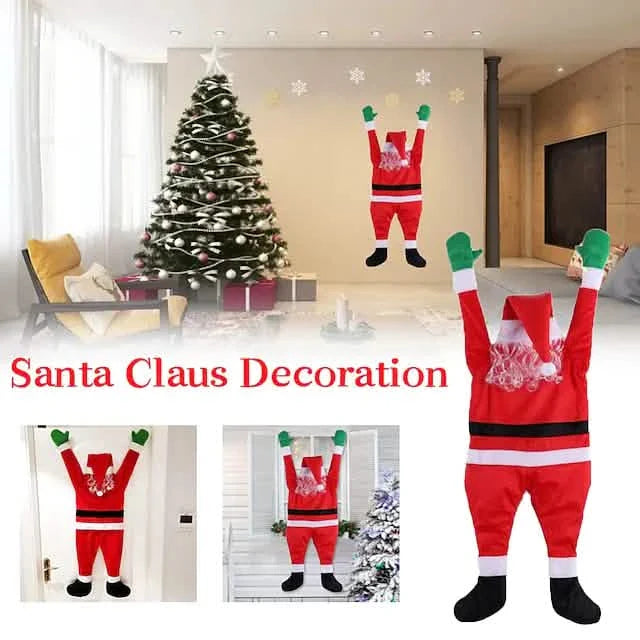 Christmas Climbing Hanging Santa Claus Decor by DailySale
