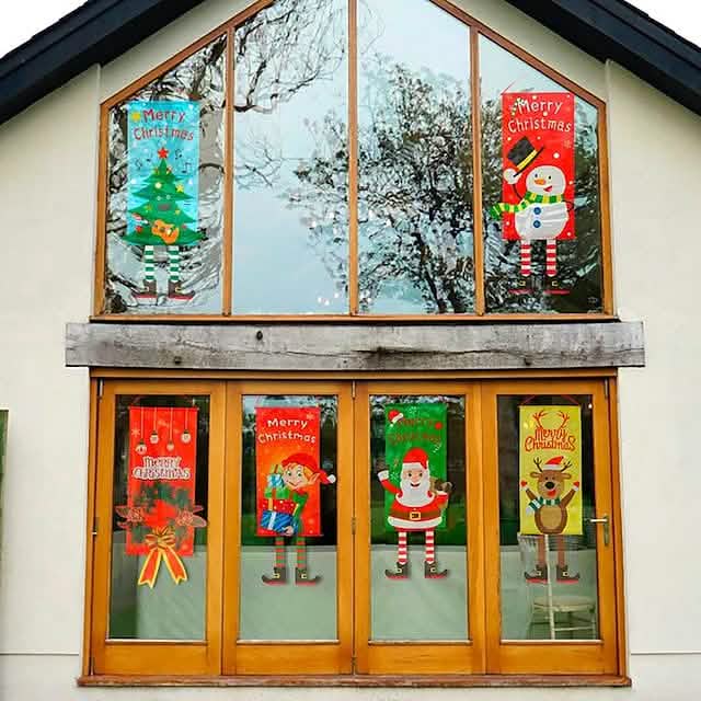 Christmas Door Hanging Flag Decor by DailySale