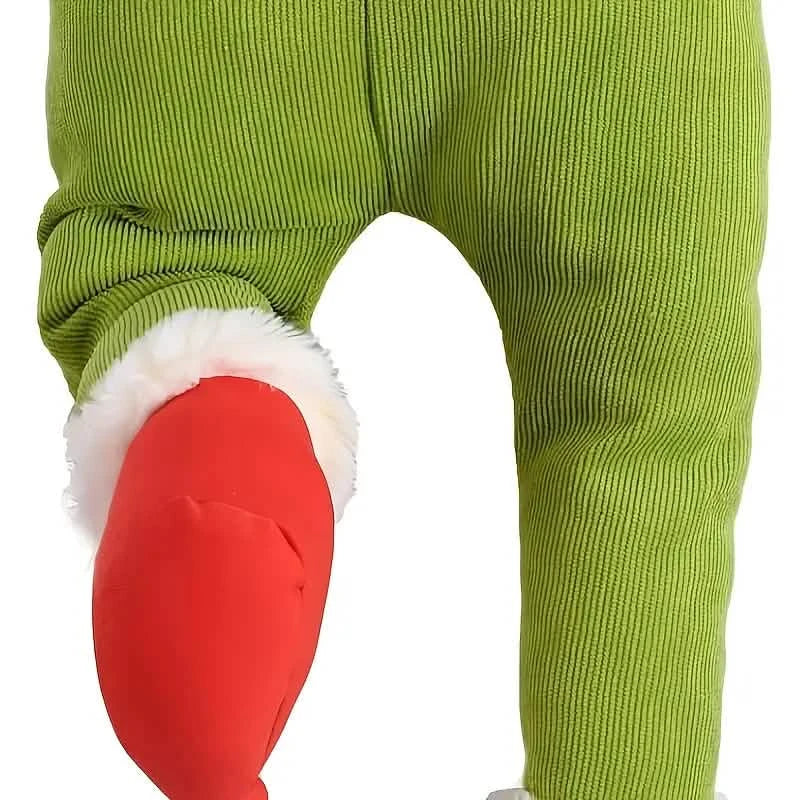 Christmas Thief Stole Burlap Pose by DailySale