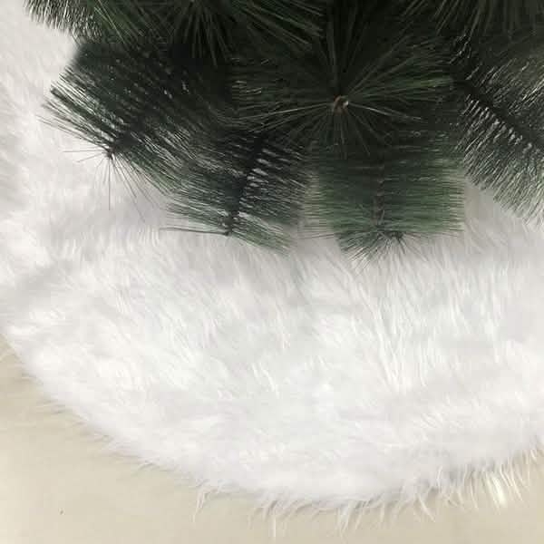 Christmas Tree Skirt Plush Lovely Decorations by DailySale