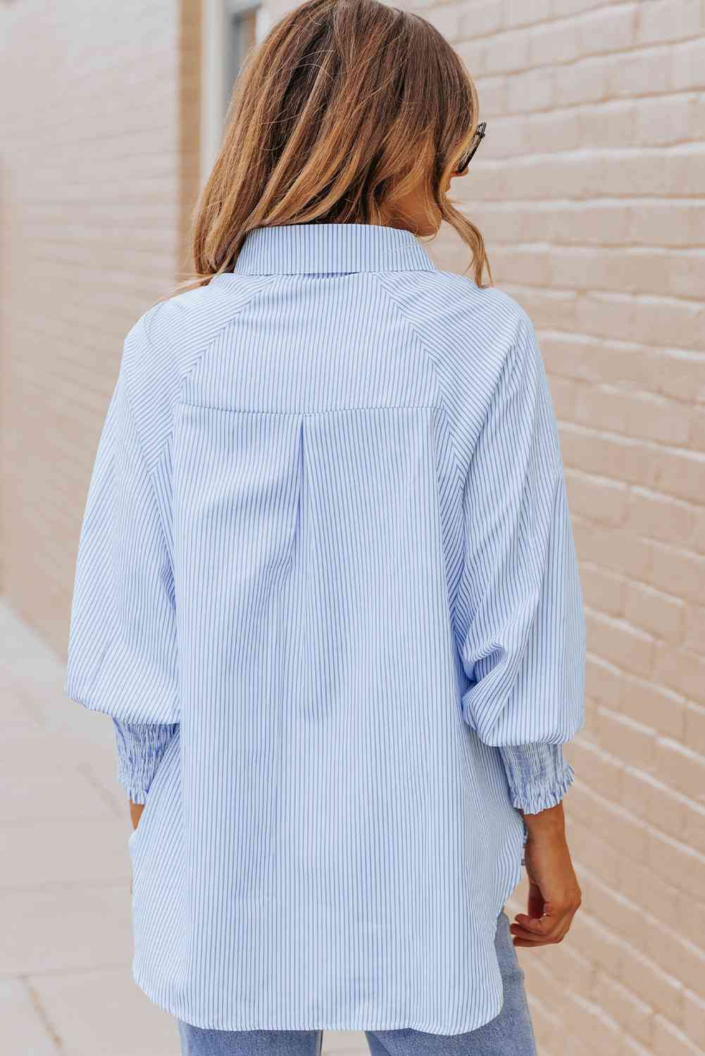 Fernanda Lantern Sleeve Shirt - Goddess Imports Marketplace