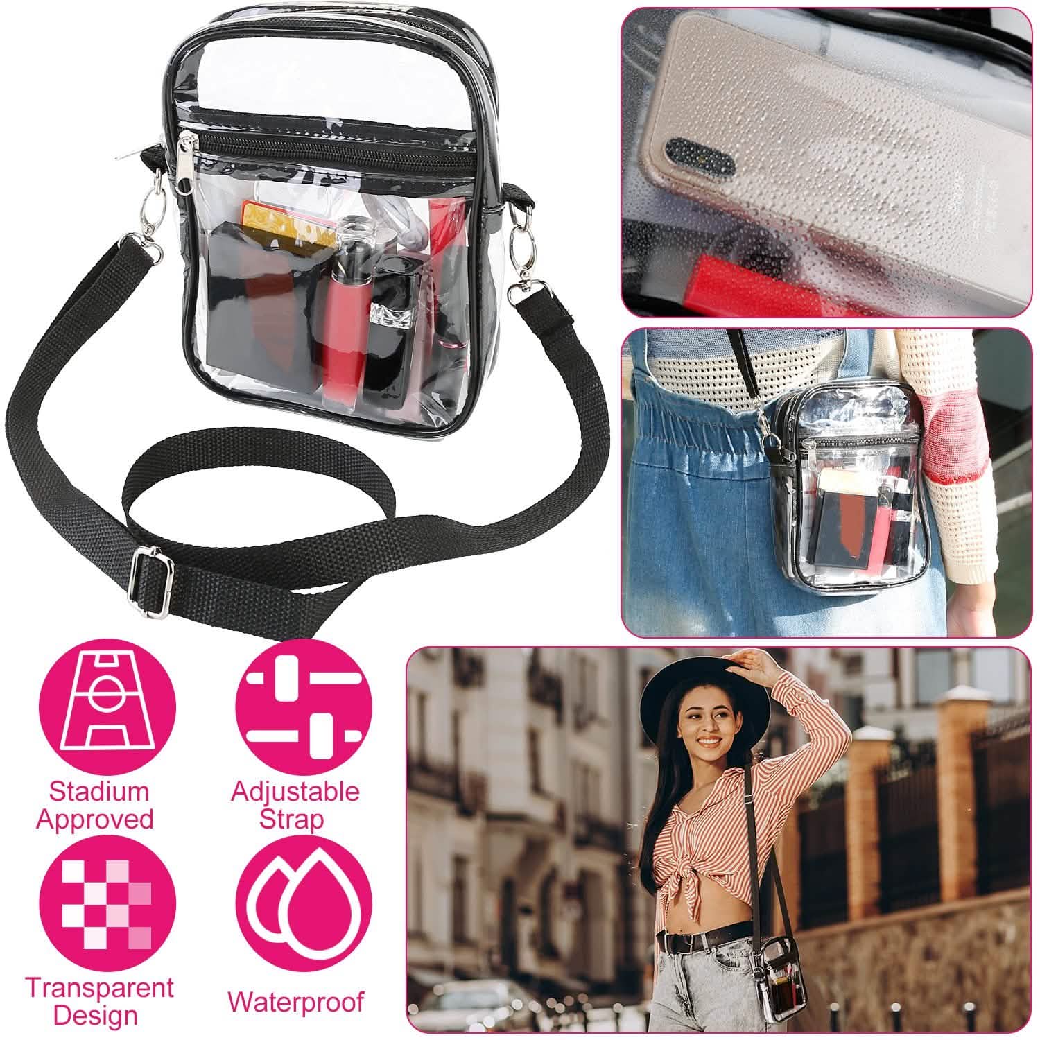 Clear Crossbody Bag Stadium Approved by DailySale