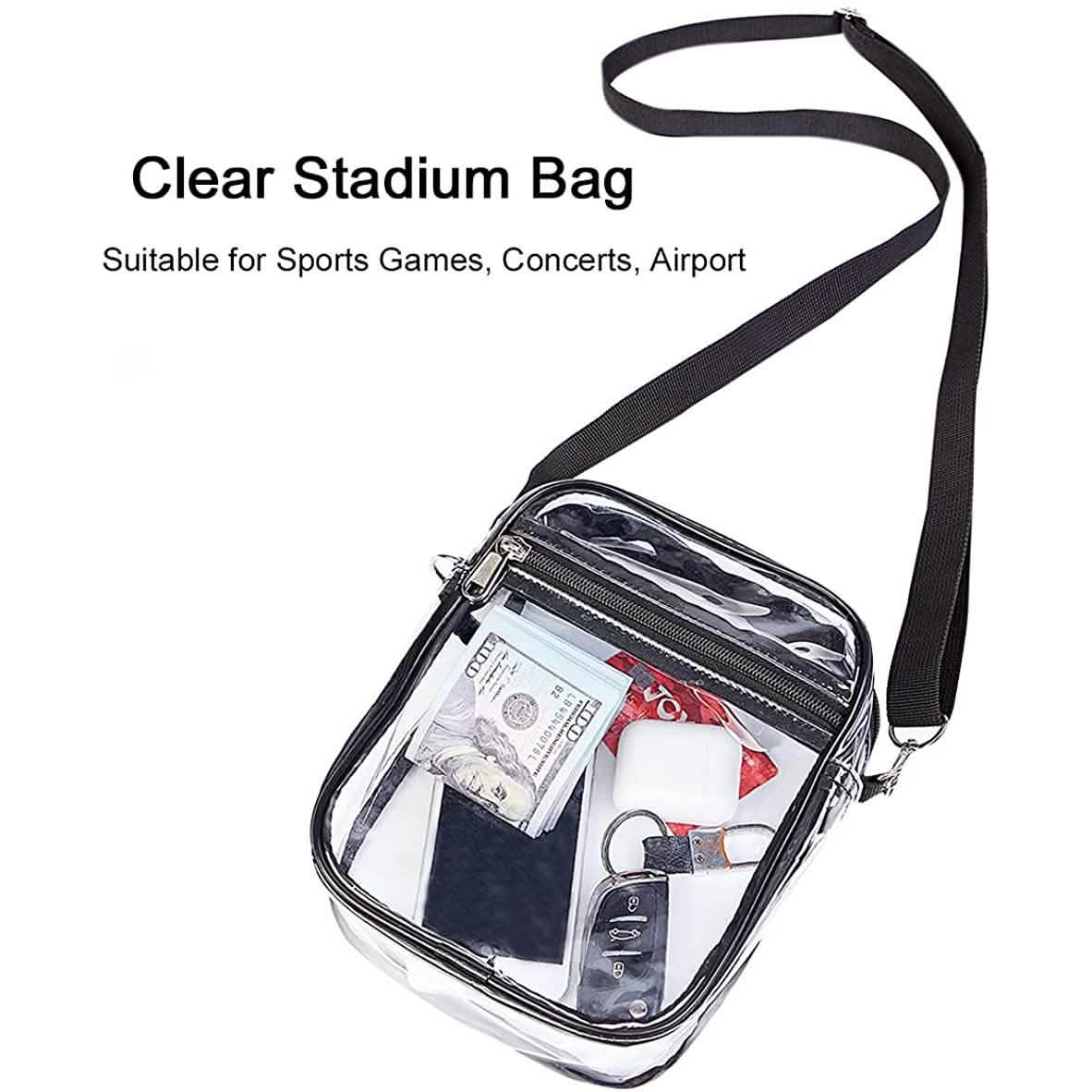 Clear Crossbody Purse Bag by DailySale