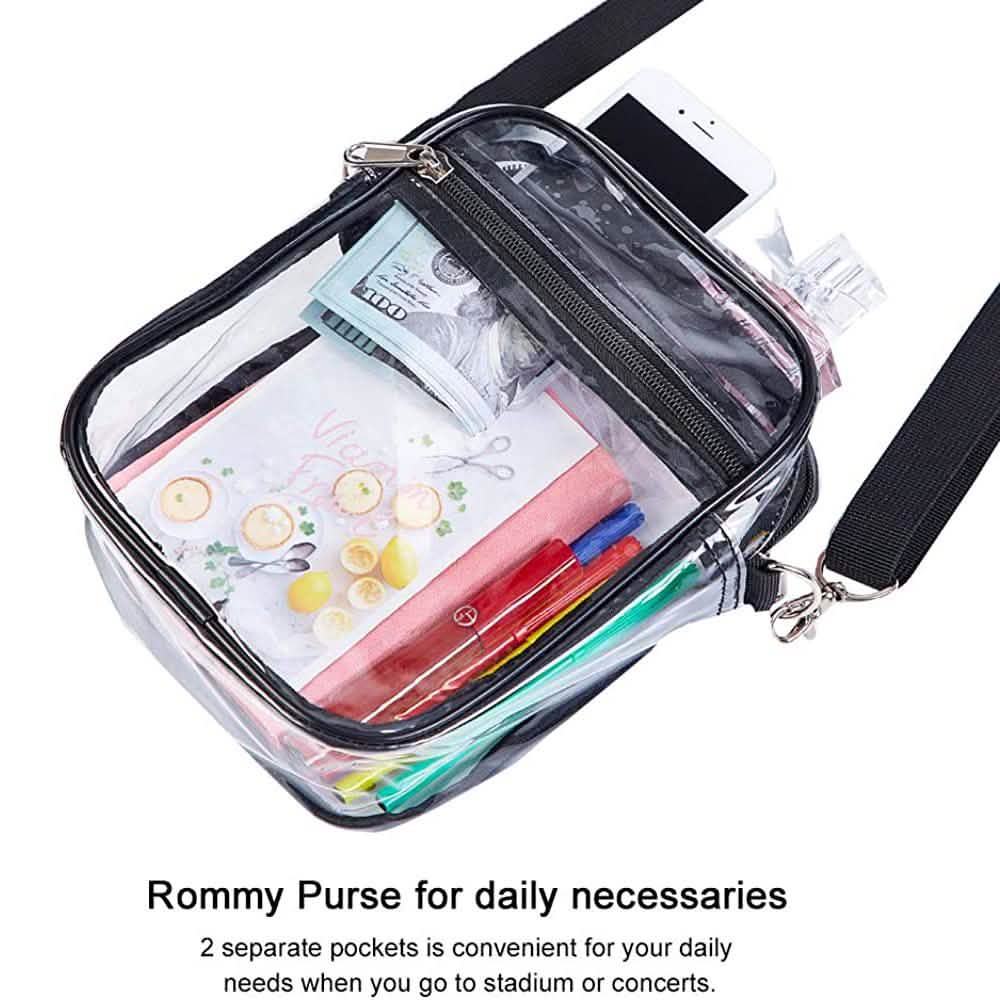 Clear Crossbody Purse Bag by DailySale