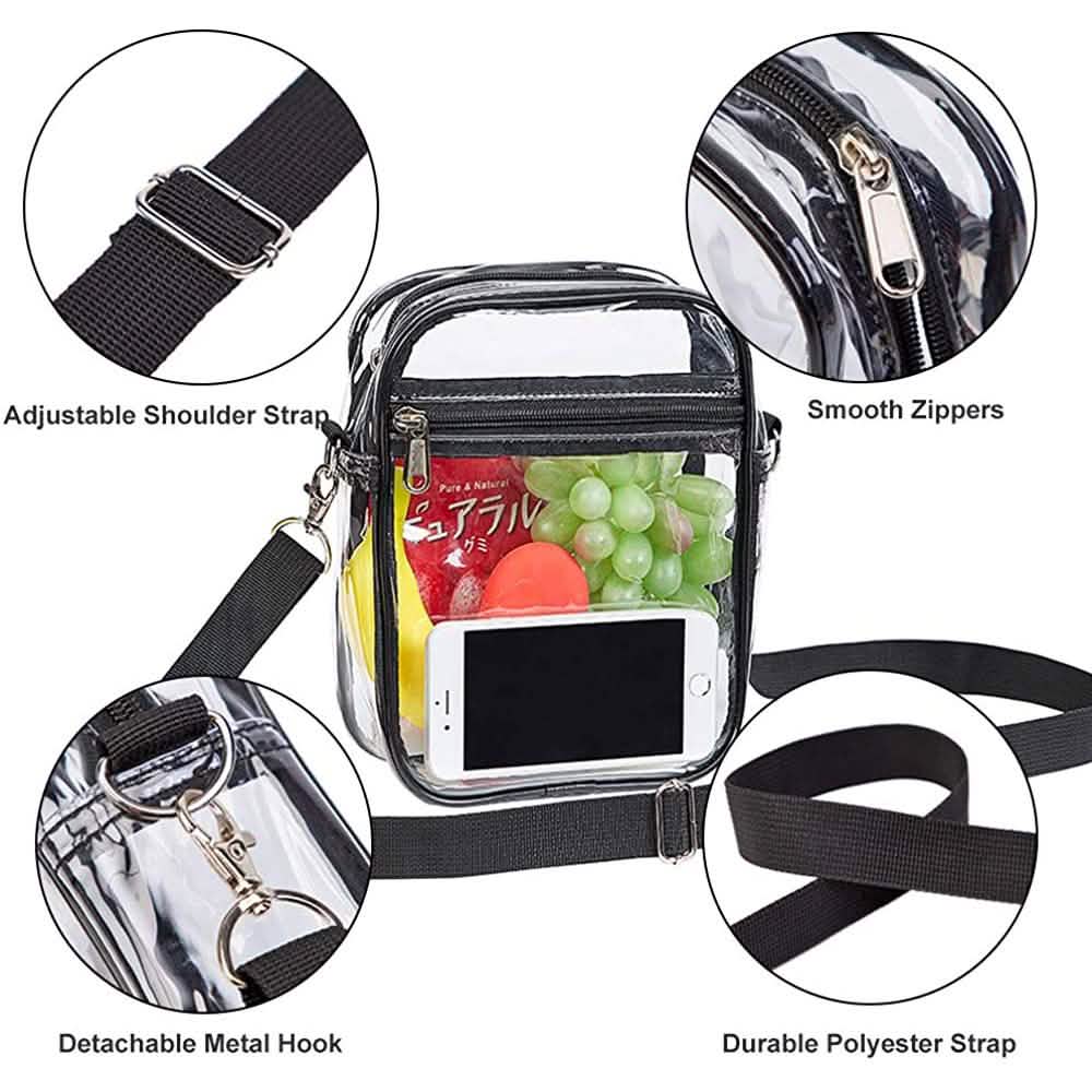 Clear Crossbody Purse Bag by DailySale
