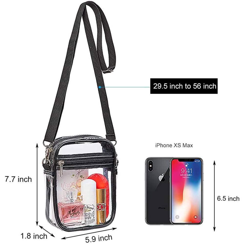 Clear Crossbody Purse Bag by DailySale