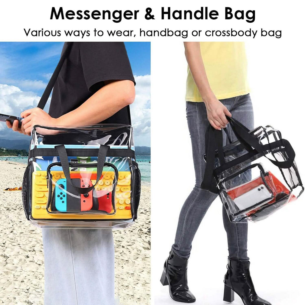 Clear Transparent Shoulder Bag Stadium Approved by DailySale