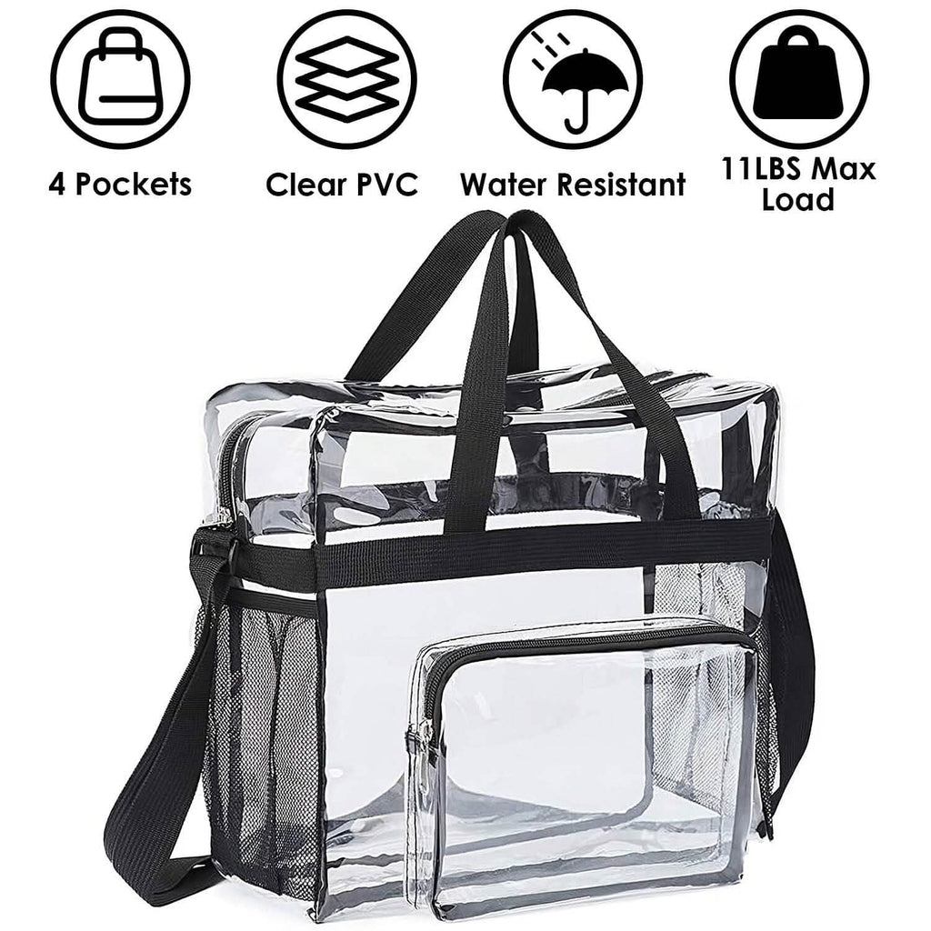 Clear Transparent Shoulder Bag Stadium Approved by DailySale