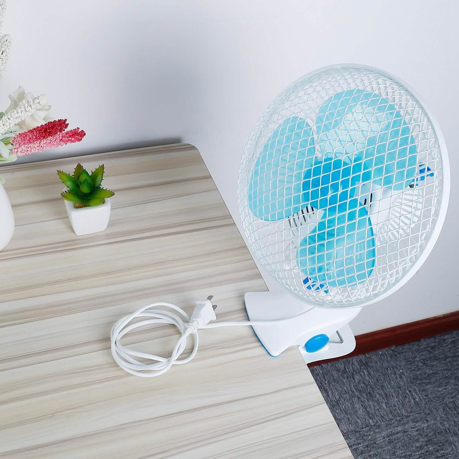 Clip-On 2 Speeds Quiet Clamp Fan by DailySale