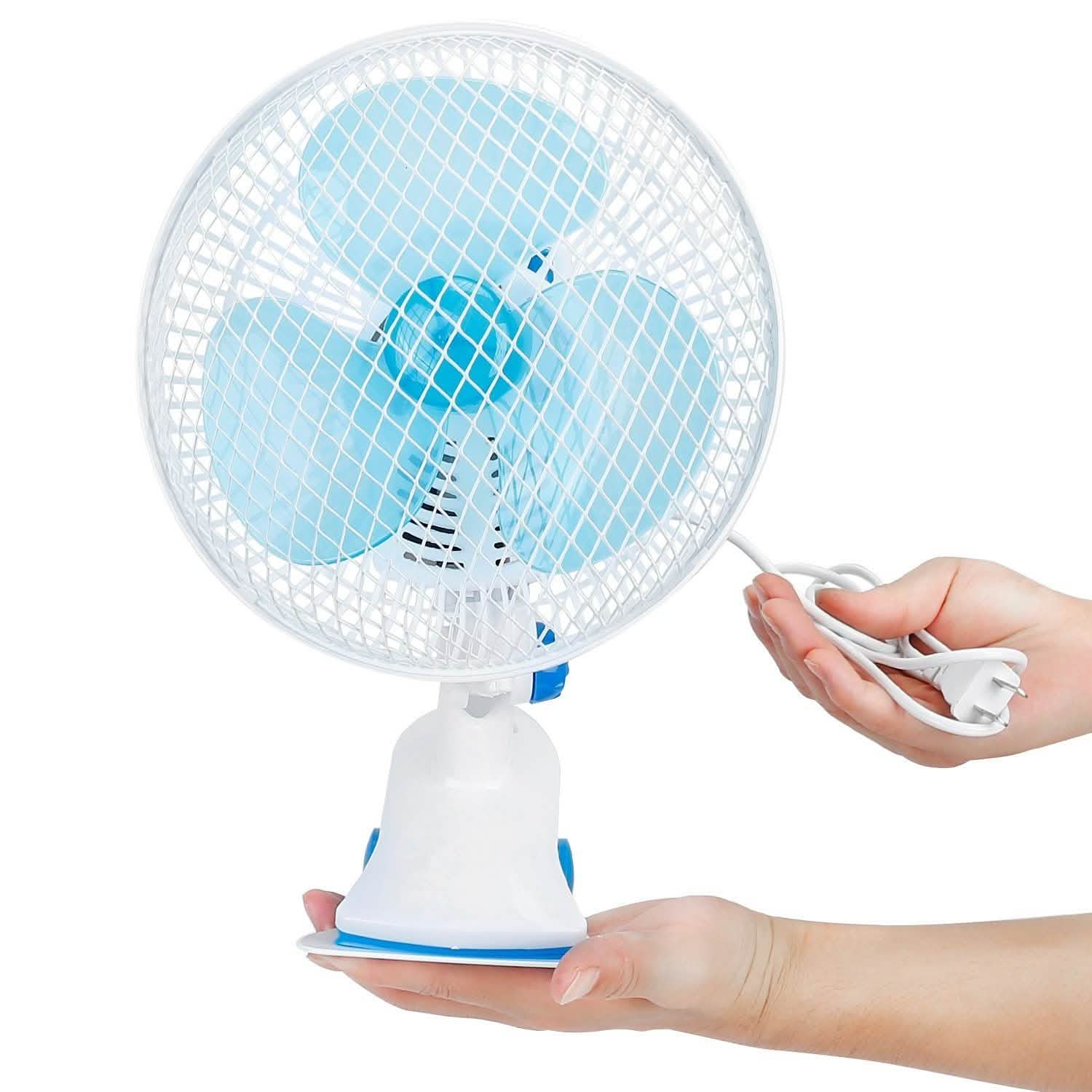 Clip-On 2 Speeds Quiet Clamp Fan by DailySale