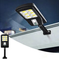 COB Solar Street Lights Remote Control Motion Sensor Security Wall Light with 3 Modes by DailySale