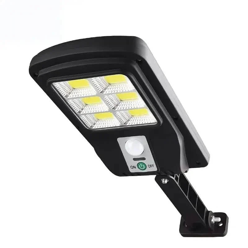 COB Solar Street Lights Remote Control Motion Sensor Security Wall Light with 3 Modes by DailySale