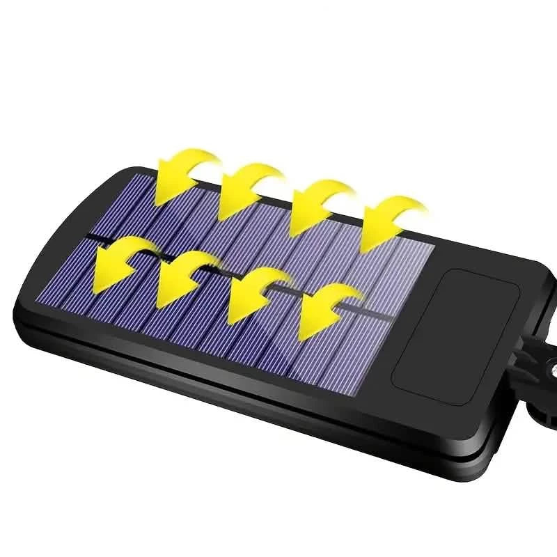 COB Solar Street Lights Remote Control Motion Sensor Security Wall Light with 3 Modes by DailySale