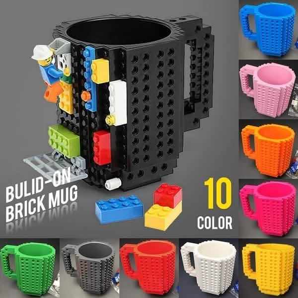 Coffee Cup Building Blocks Mugs by DailySale