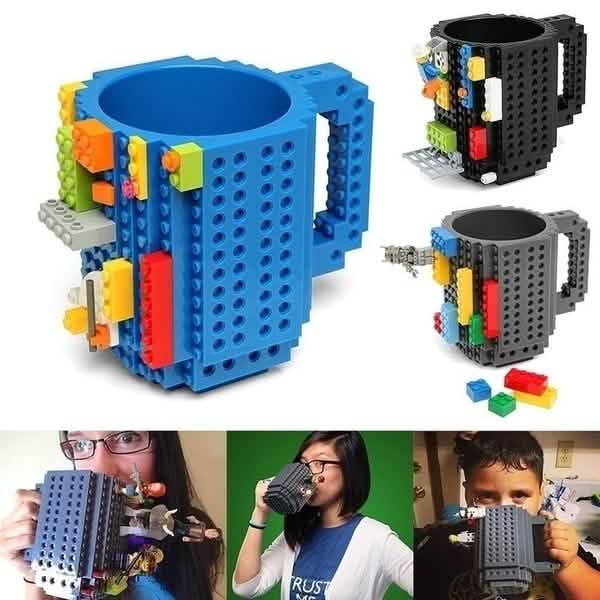 Coffee Cup Building Blocks Mugs by DailySale