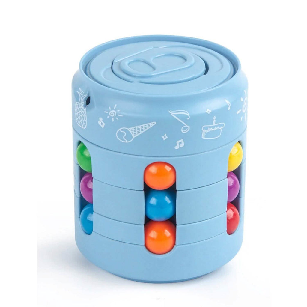 Coke Rubik's Cube Fingertip Rotating Roller Toy